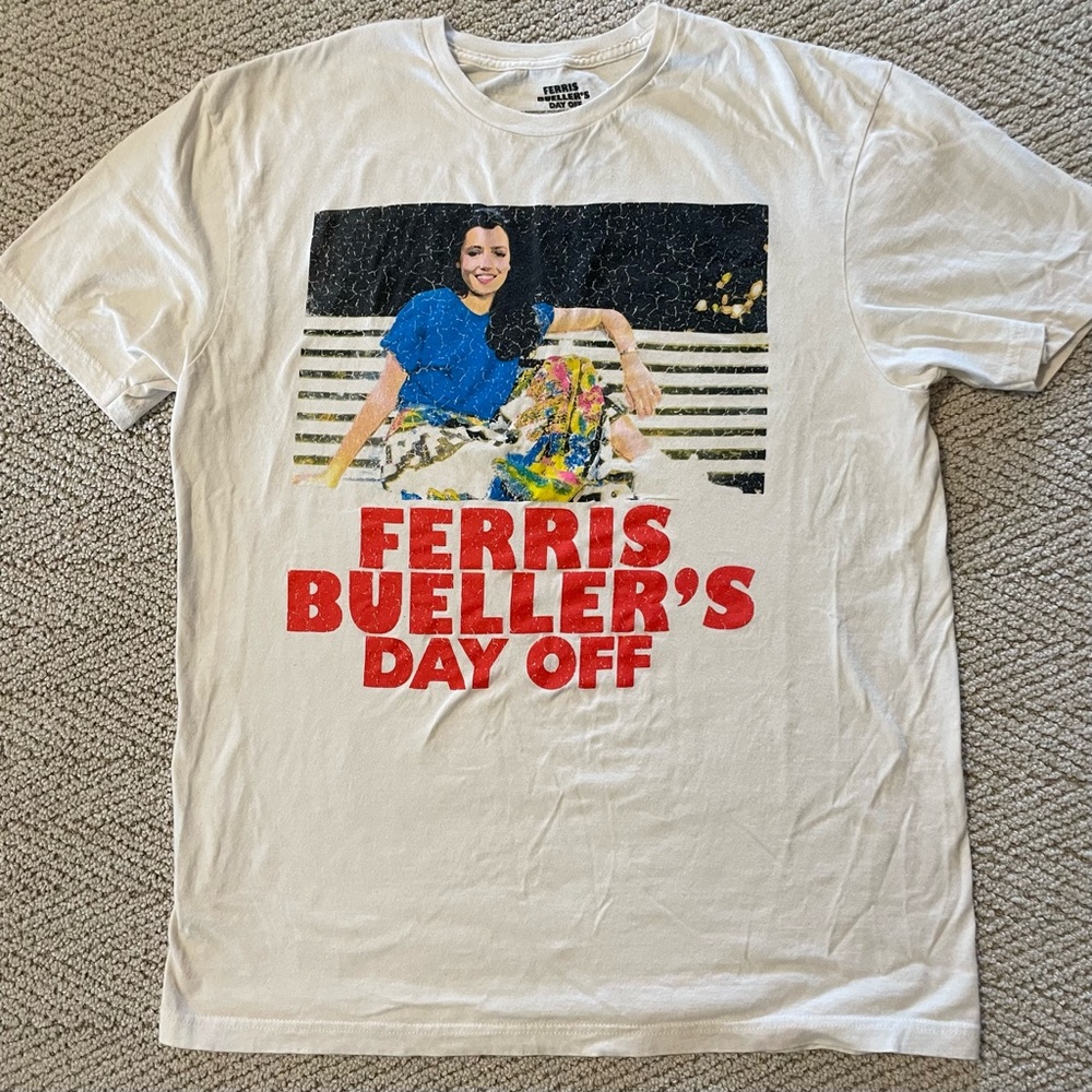 Ferris Bueller’s Day Off Tshirt. Women’s Oversized size Medium. Unisex